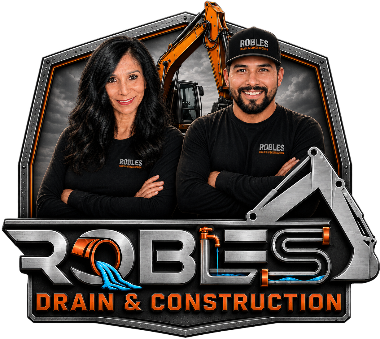 Robles drain logo
